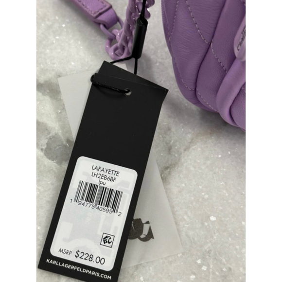 Karl Lagerfeld Lafayette crossbody handbag - Picture 8 of 11